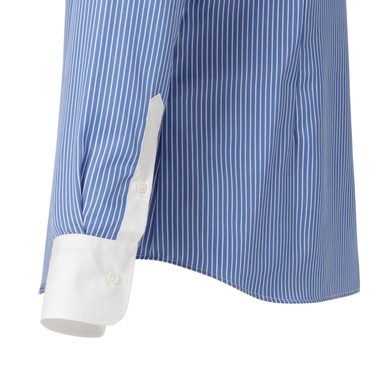 ●Women's 100% Cotton Non Iron White Collared Long Sleeve Shirt