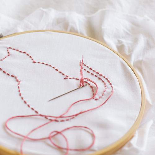 Enjoying Embroidery
