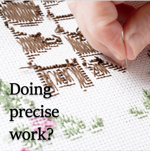 Enjoying Embroidery