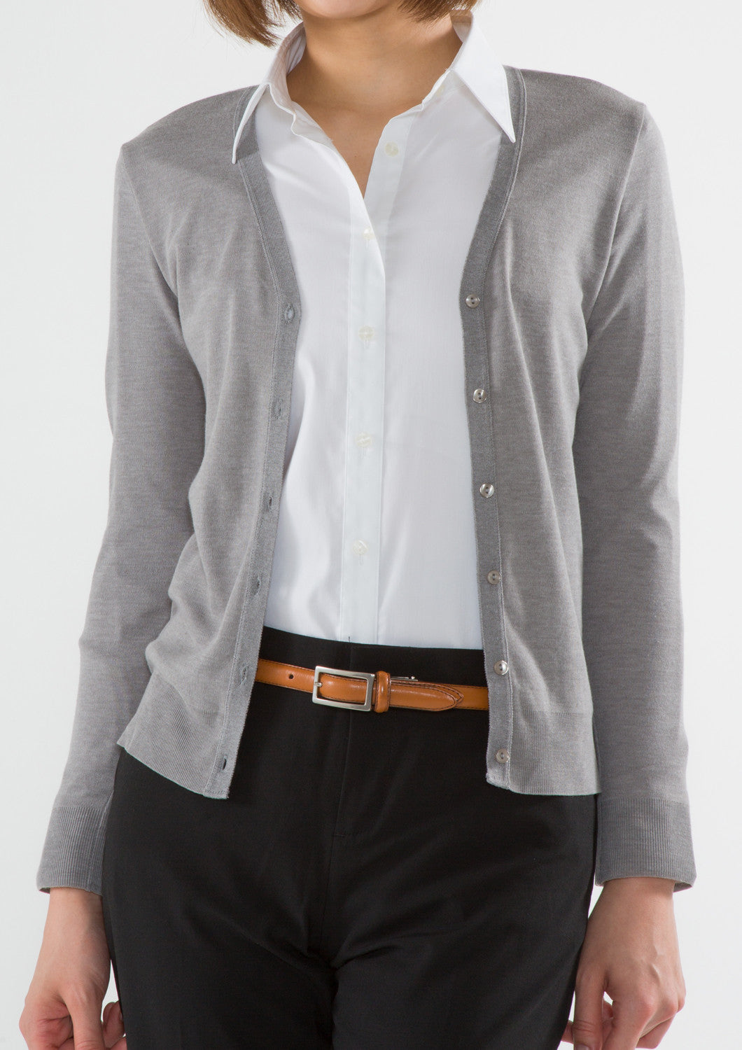 Washable Lightweight Long Sleeve Cardigan - LEONIS SHIRTS & FAVORITES