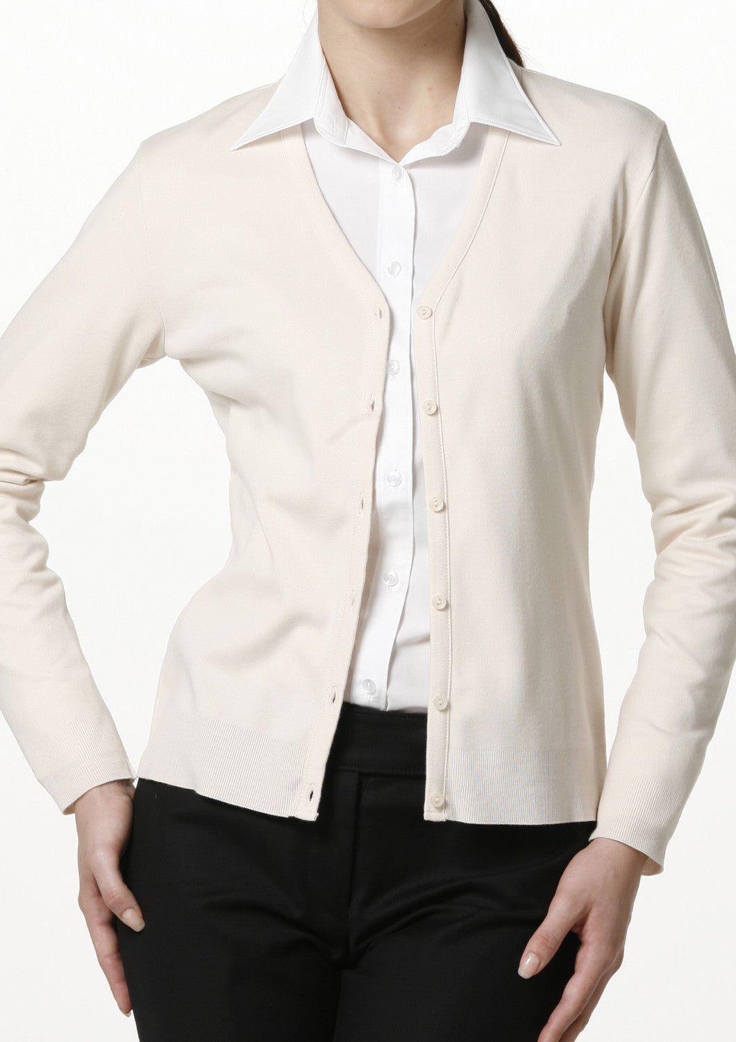 Washable Lightweight Long Sleeve Cardigan - LEONIS SHIRTS & FAVORITES
