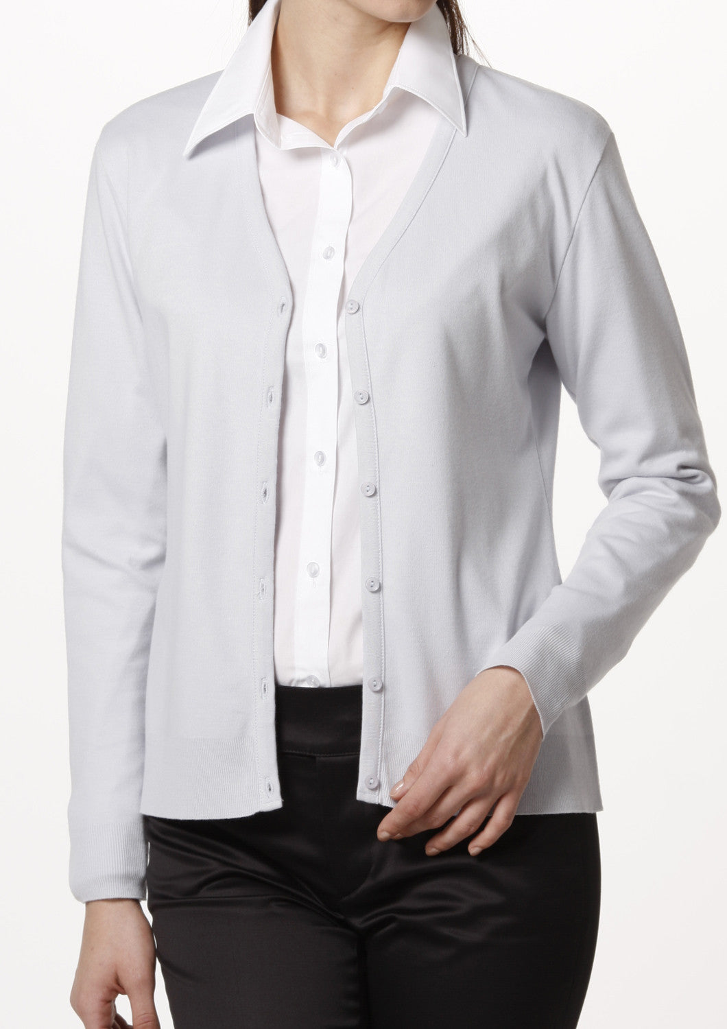 Washable Lightweight  Long Sleeve Cardigan - LEONIS SHIRTS & FAVORITES