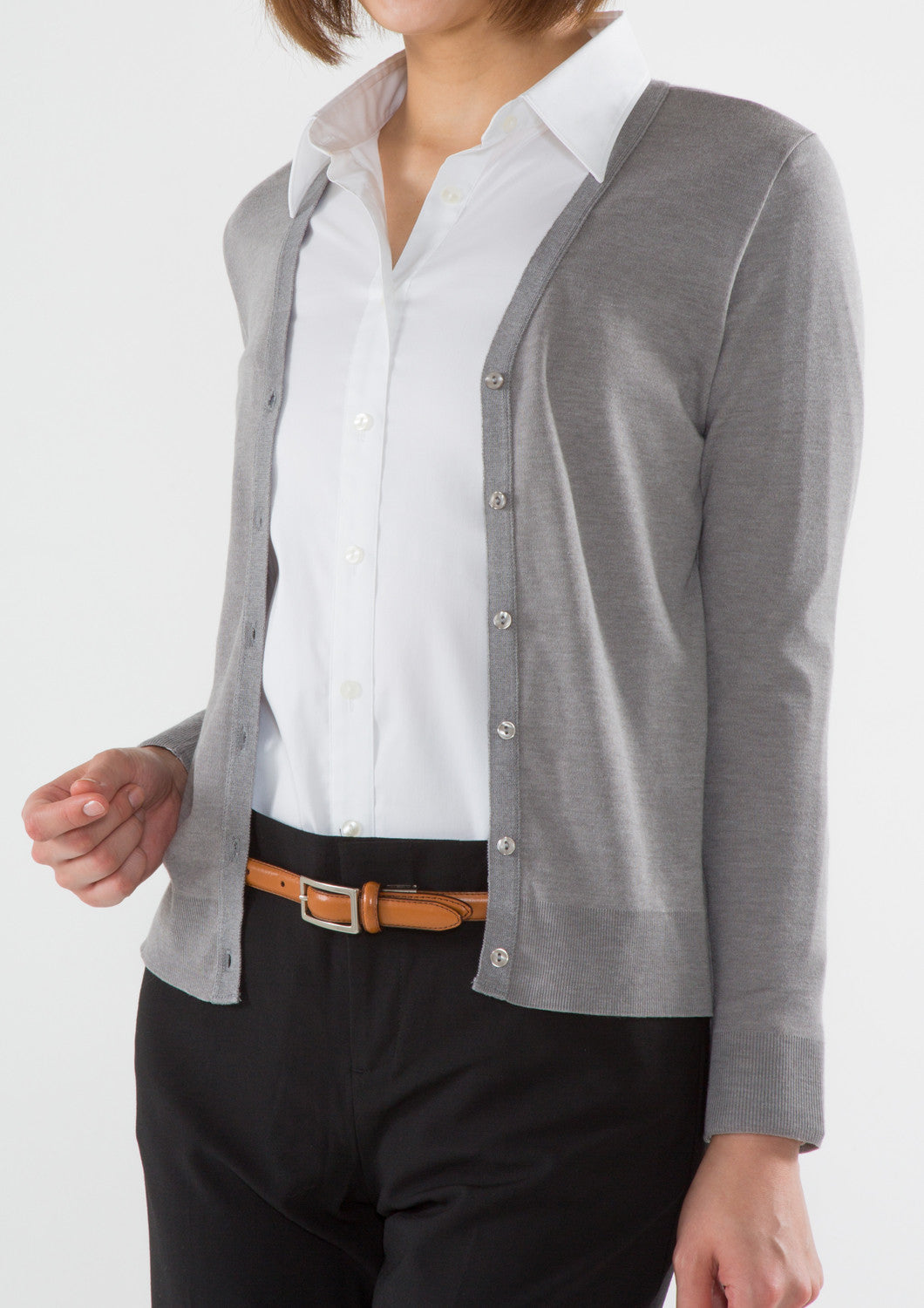 Washable Lightweight Long Sleeve Cardigan - LEONIS SHIRTS & FAVORITES