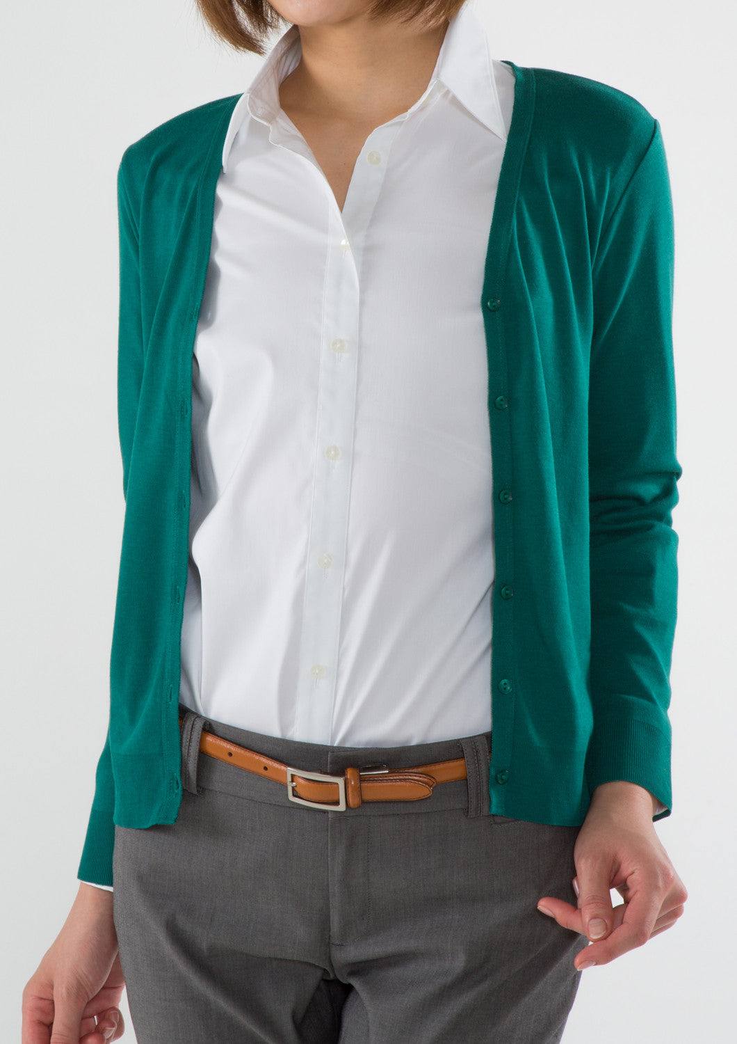 Washable Lightweight  Long Sleeve Cardigan - LEONIS SHIRTS & FAVORITES