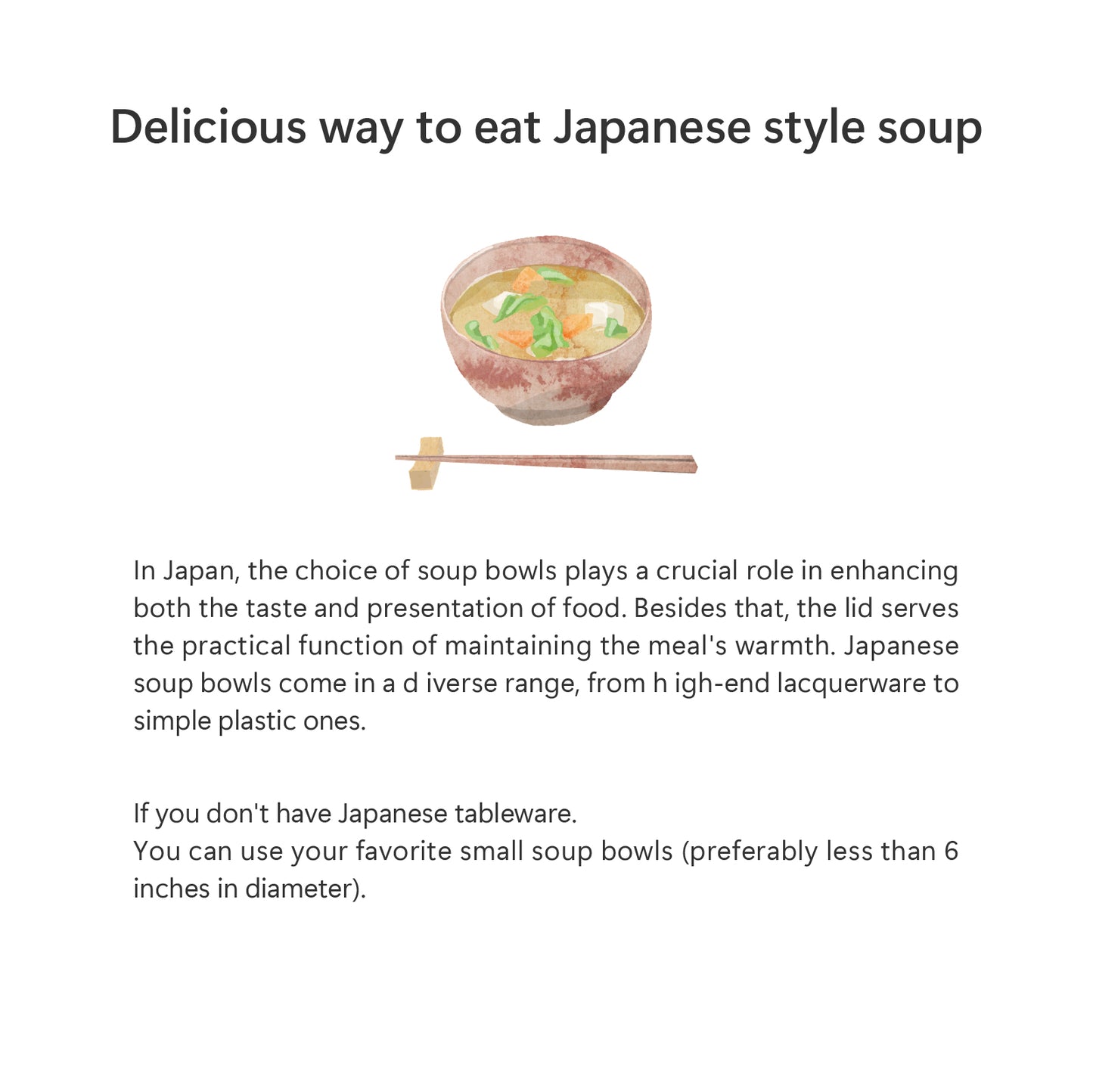 日本の伝統的な3つの風味のスープ(松竹梅)の山中塗夫婦椀のセット