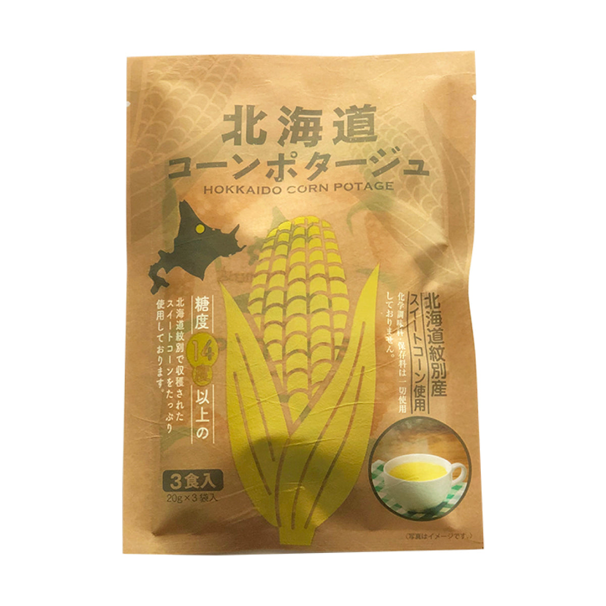 北海道玉米浓汤 20g/0.7oz x 12pcs 