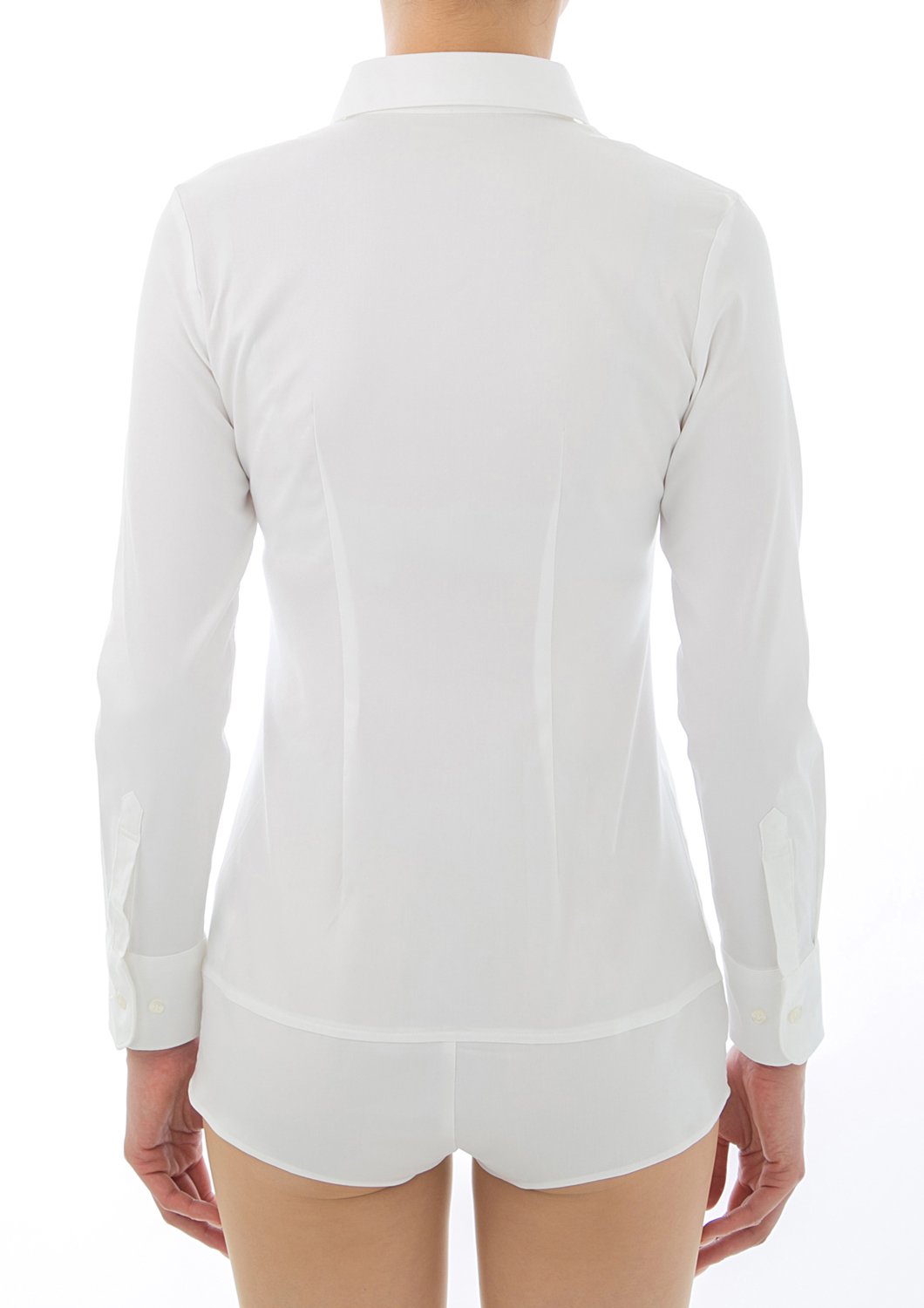 Premium Stretch & Easy Care Long Sleeve Bodysuit Shirt - LEONIS SHIRTS & FAVORITES