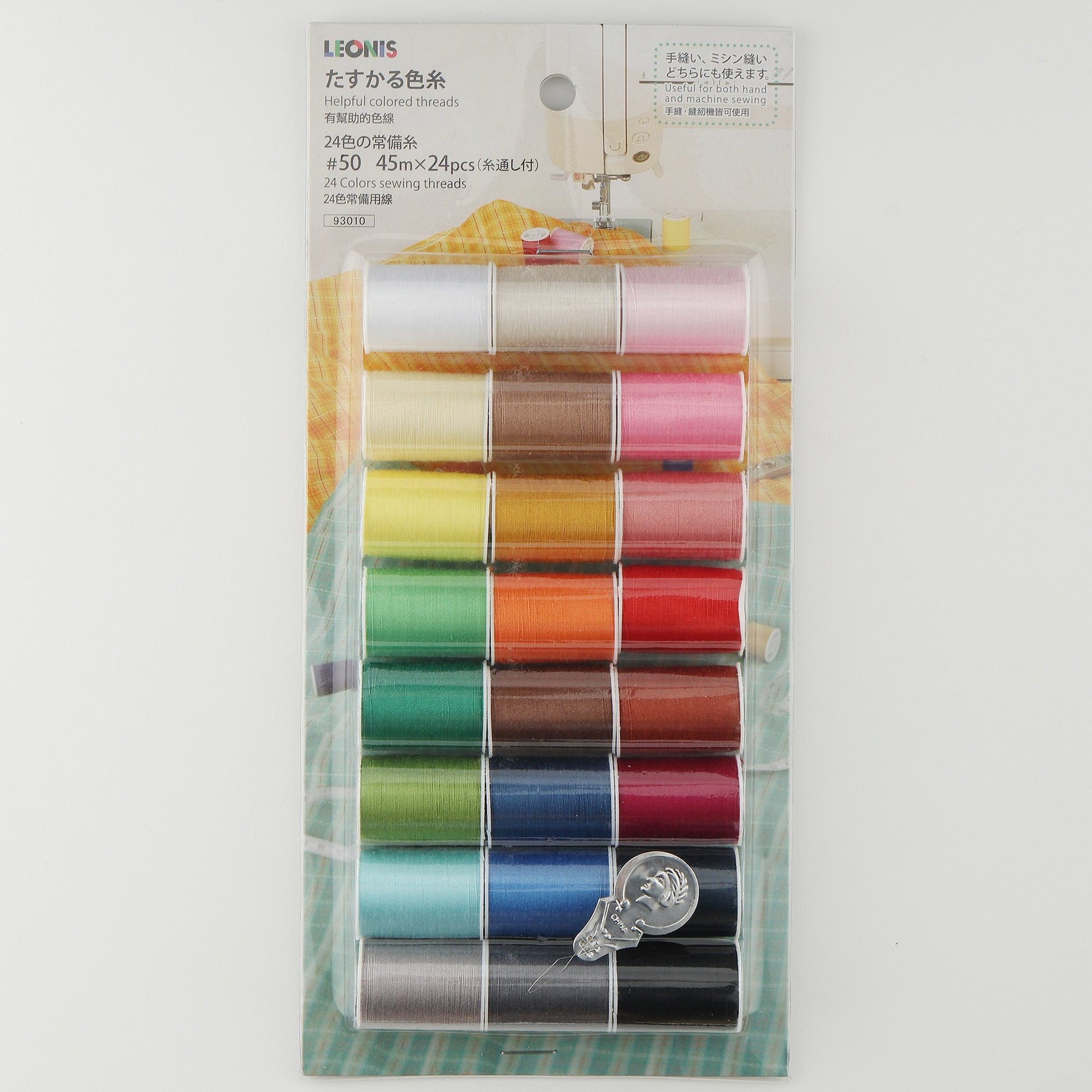 24 Color Handy Polyester Sewing Threads - LEONIS SHIRTS & FAVORITES