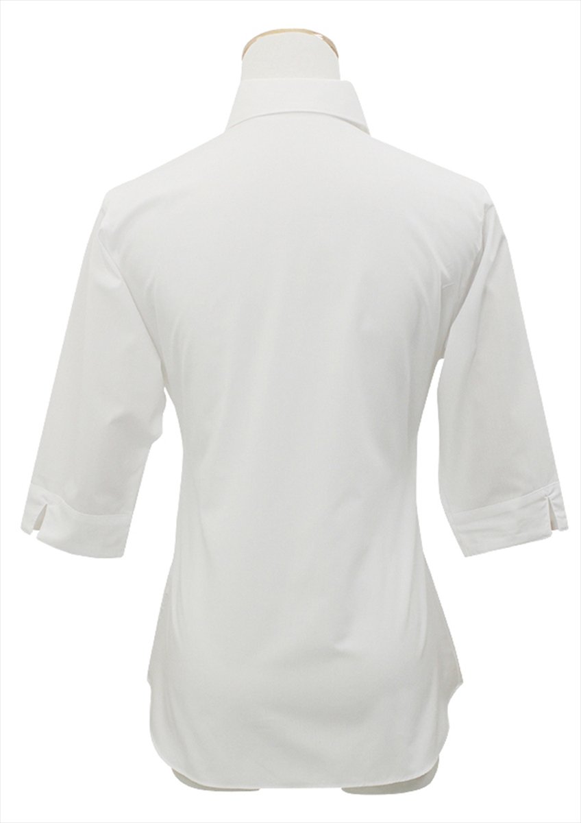 Premium Stretch & Easy Care 1/2 Sleeve White - LEONIS SHIRTS & FAVORITES