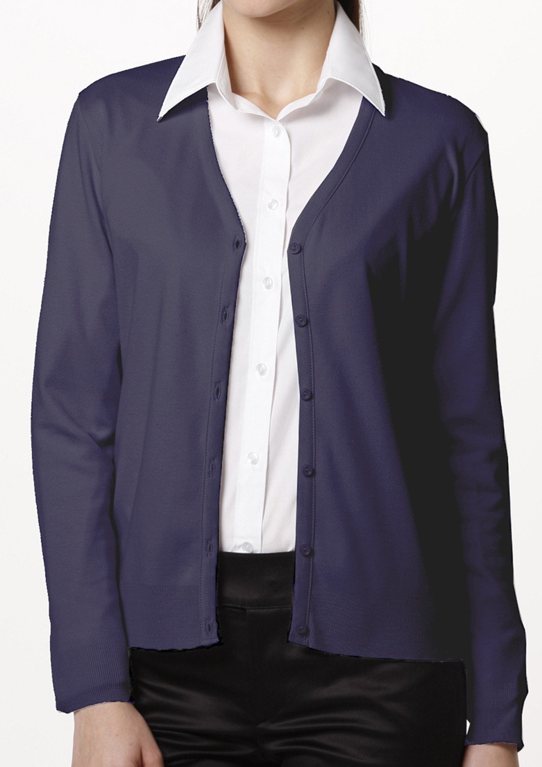 Washable Light Weight  Long Sleeve Cardigan - LEONIS SHIRTS & FAVORITES