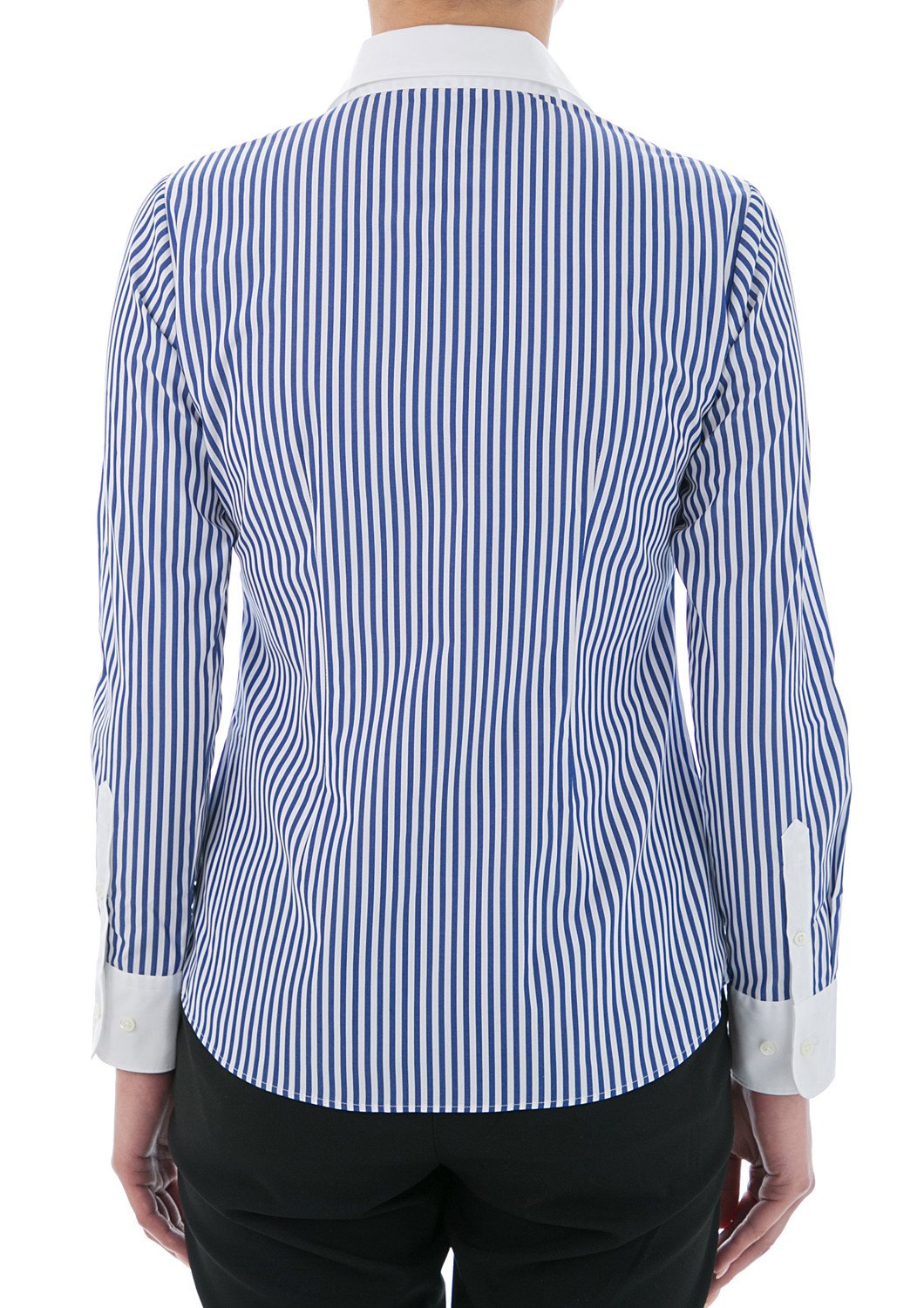 100% Cotton Wrinkle-free<br>White Collared Dress Shirt #.008 - LEONIS SHIRTS & FAVORITES