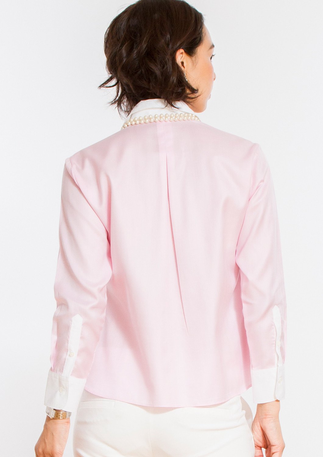 Non Iron Bracelet-Length Sleeve Untucked Shirt Pink - LEONIS SHIRTS & FAVORITES