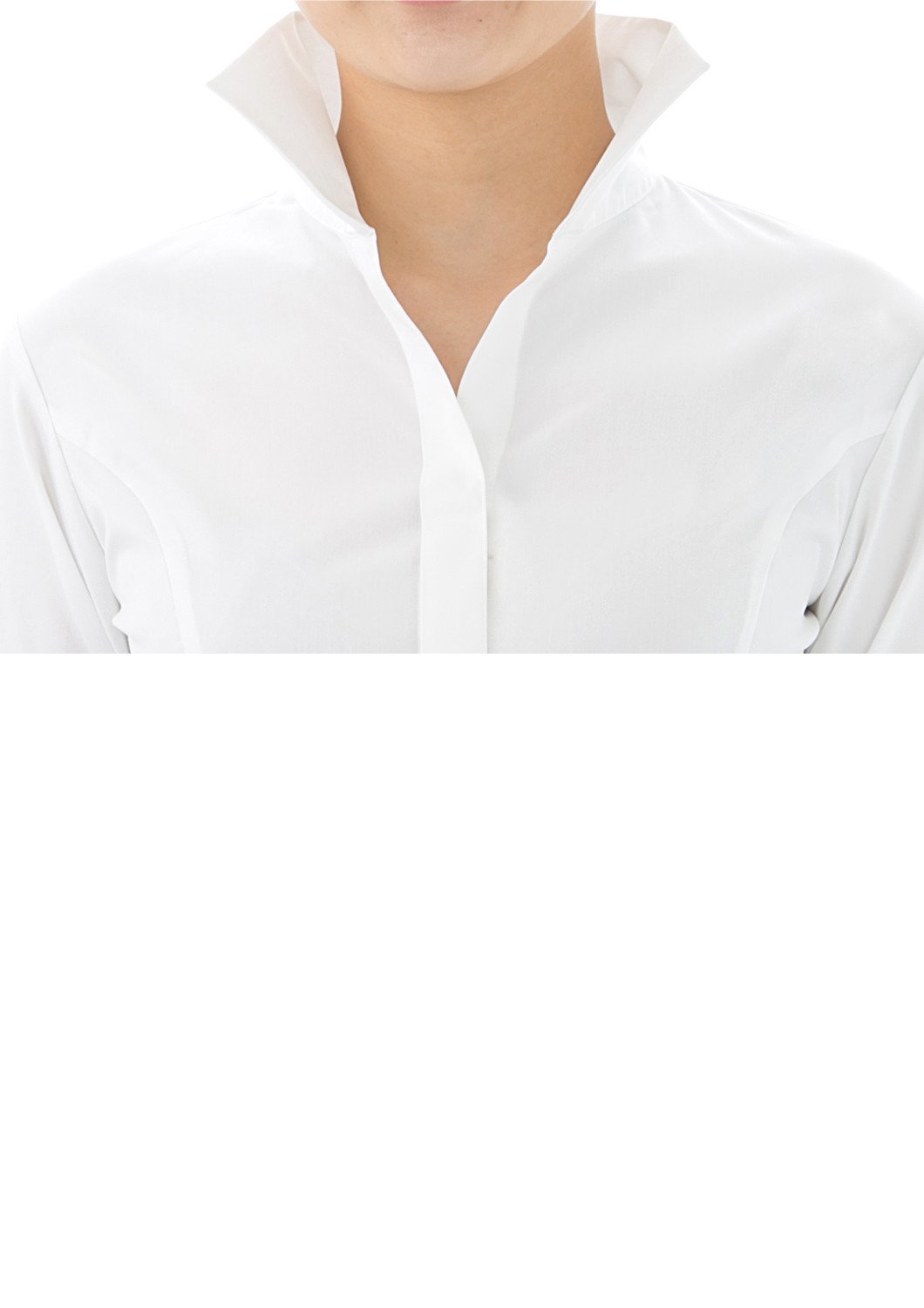 Premium Stretch & Easy Care Stand Collar Shirt - LEONIS SHIRTS & FAVORITES