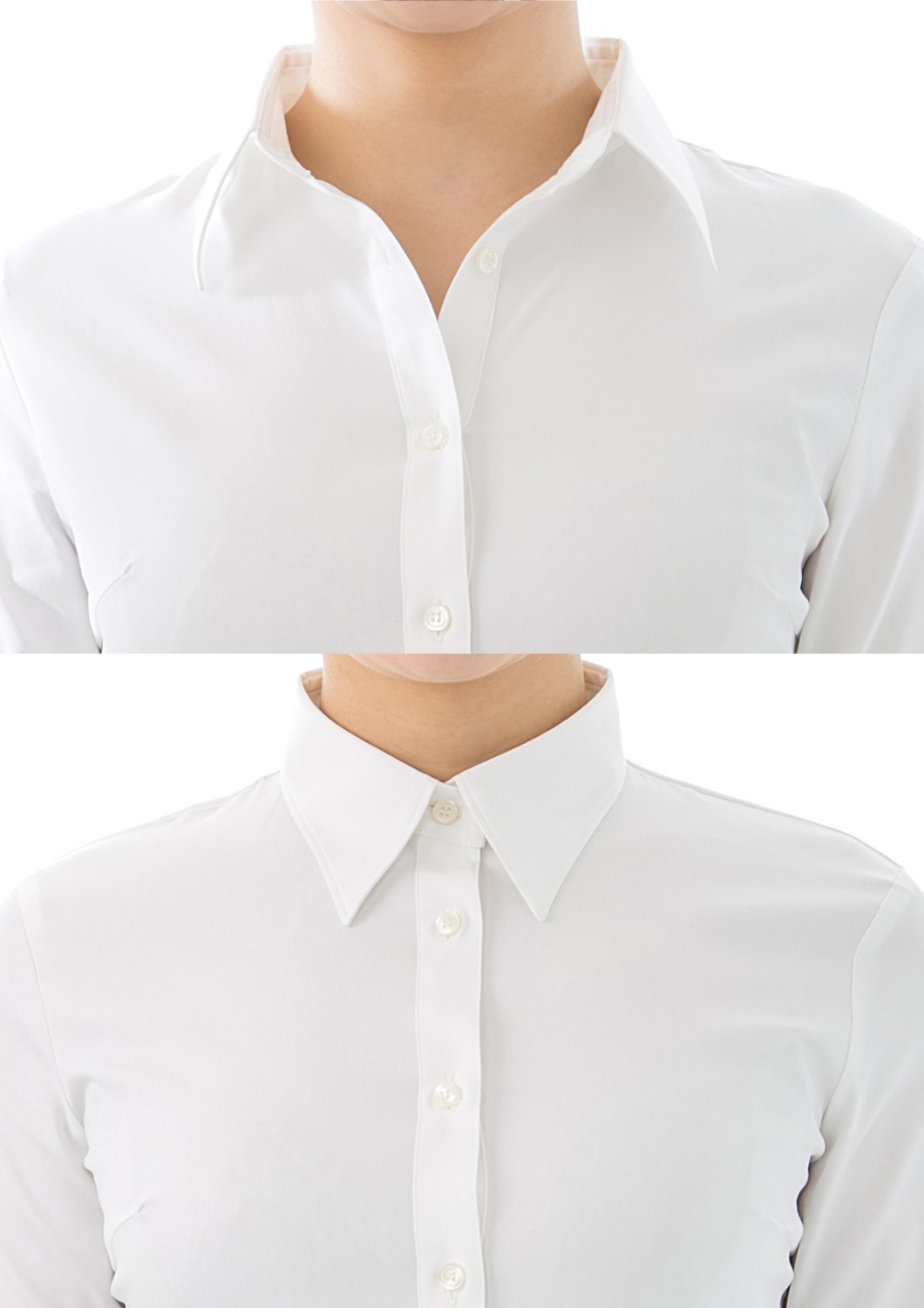 Premium Stretch & Easy Care<br>Short Sleeve Bodysuit Shirt - LEONIS SHIRTS & FAVORITES